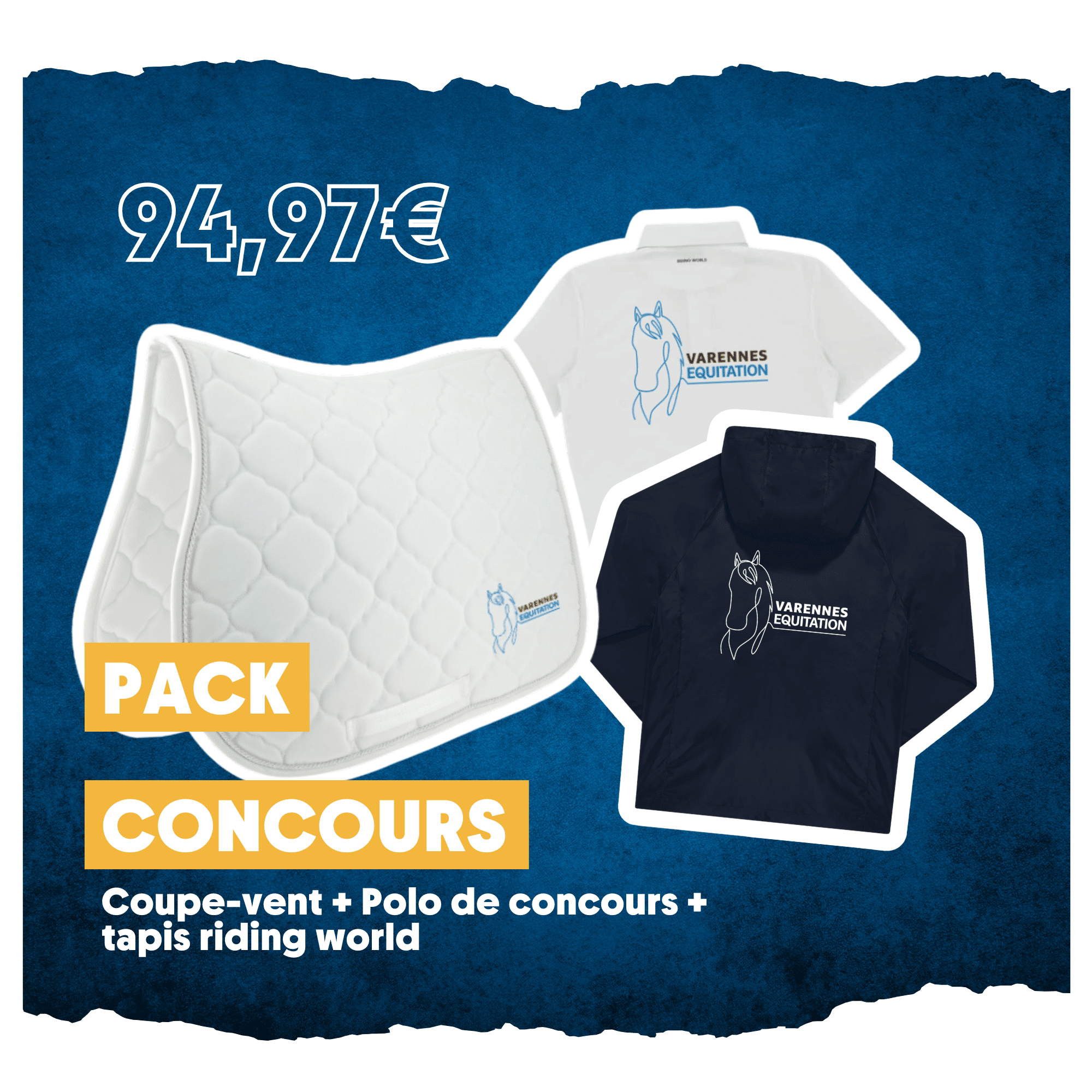 PACK CONCOURS – Varennes Équitation – PACKVE1