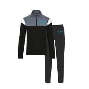 Ensemble de survetement (adulte) - MENEZ DU – canisport – Noir - ES001