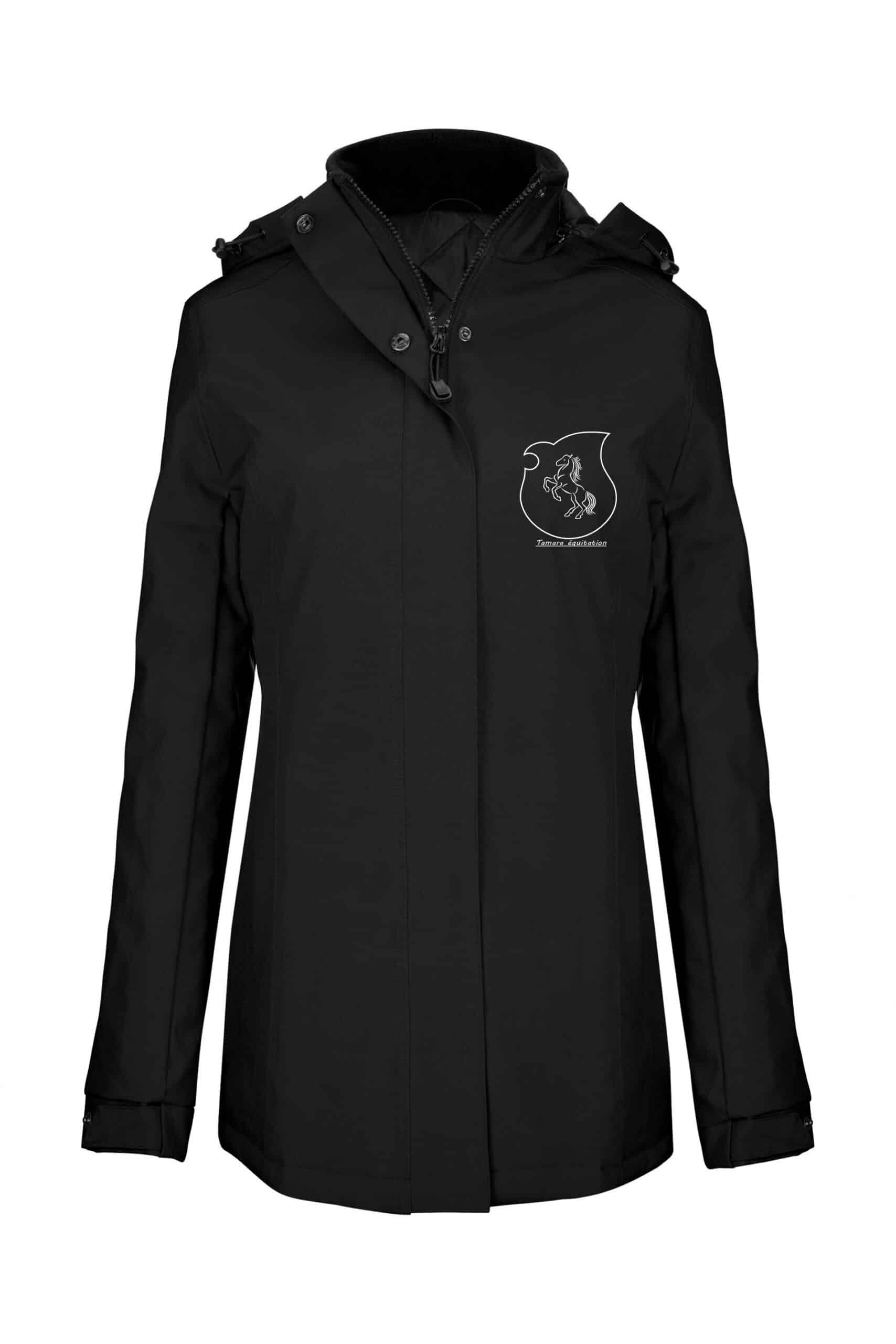 Parka (femme) - Tamara equitation – Noir - K6108