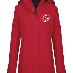 Parka (femme) - Centre Equestre de Montmagny - Rouge - K6108