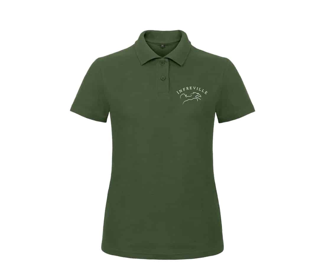 POLO (femme) - Les écuries d'Infreville - Vert Foret - BCI1F