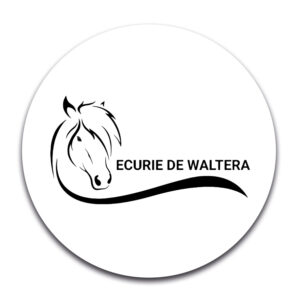 STICKER ROND - Ecurie de waltera - STI001