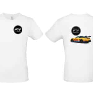 [Collection 2025] T-SHIRT (femme) - Two Fit Garage - Blanc - BC04T