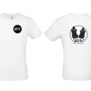 [Collection 2025] T-SHIRT (enfant) - Two Fit Garage - Blanc - BC03TK