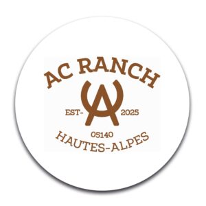 STICKER ROND - AC Ranch - STI001