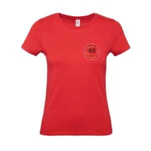 T-SHIRT (femme) - Cercle d'Armes de la Riposte Chinonaise - Rouge - BC04T