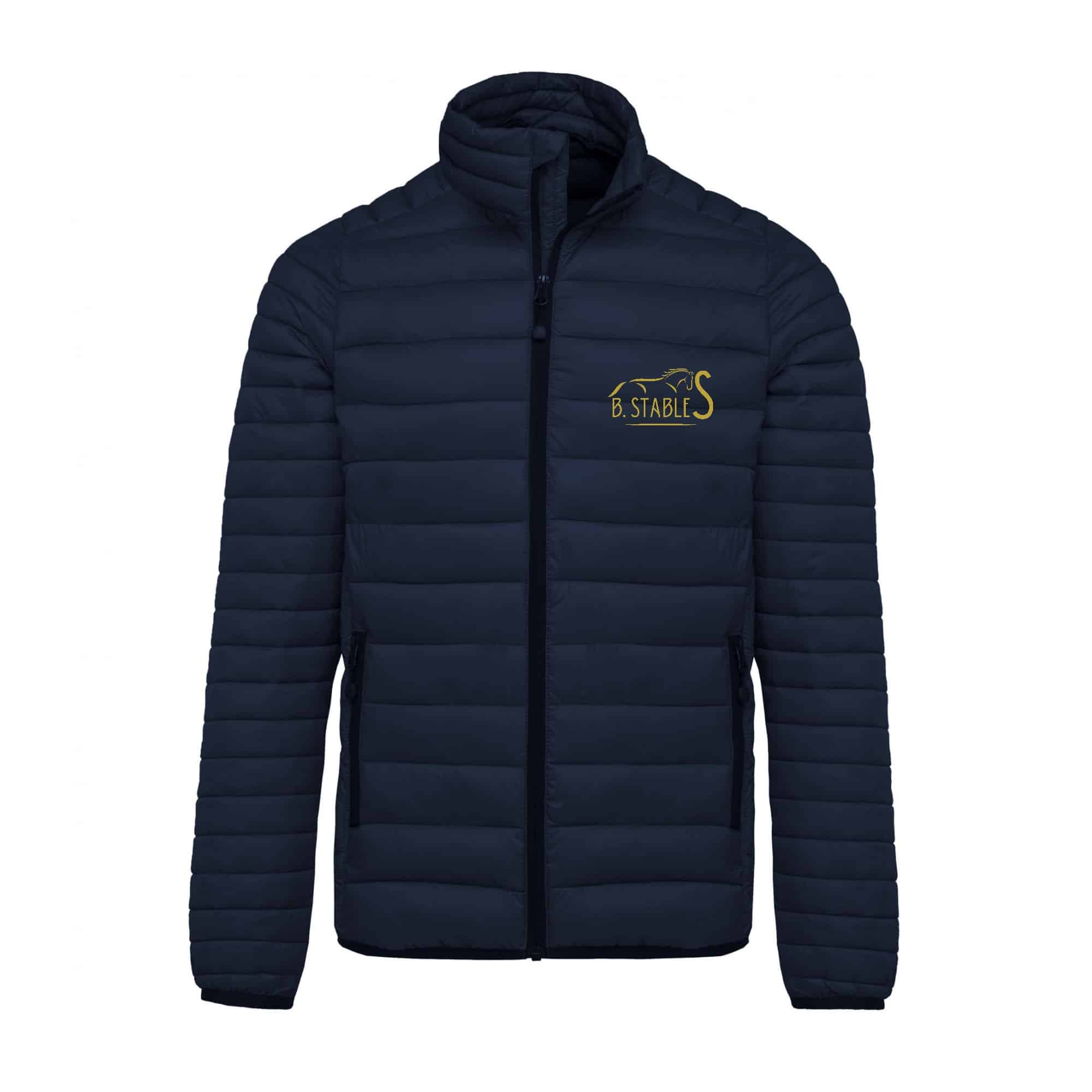 DOUDOUNE AVEC MANCHES (homme) - B.Stables - Navy - K6120