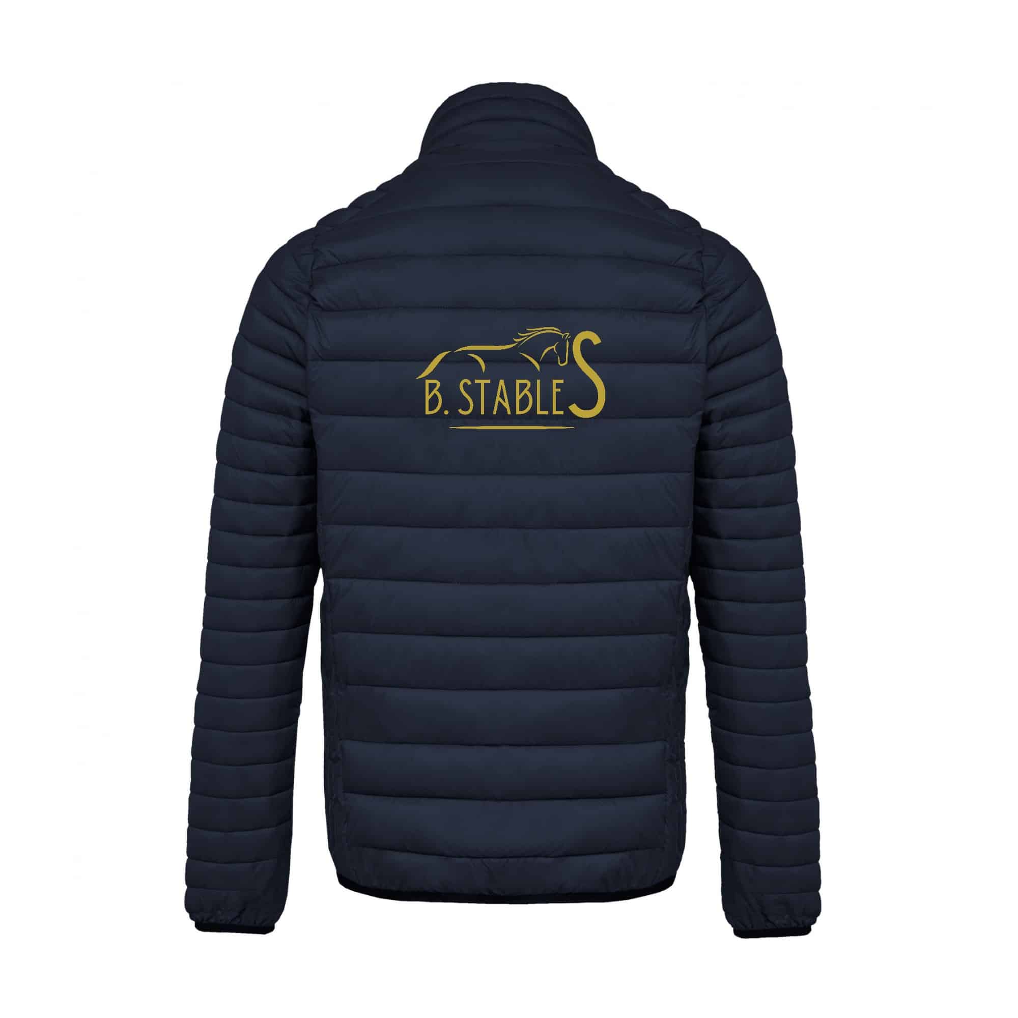 DOUDOUNE AVEC MANCHES (homme) - B.Stables - Navy - K6120 – Image 3