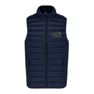 DOUDOUNE SANS MANCHES (femme) - B.Stables - Navy - K6114