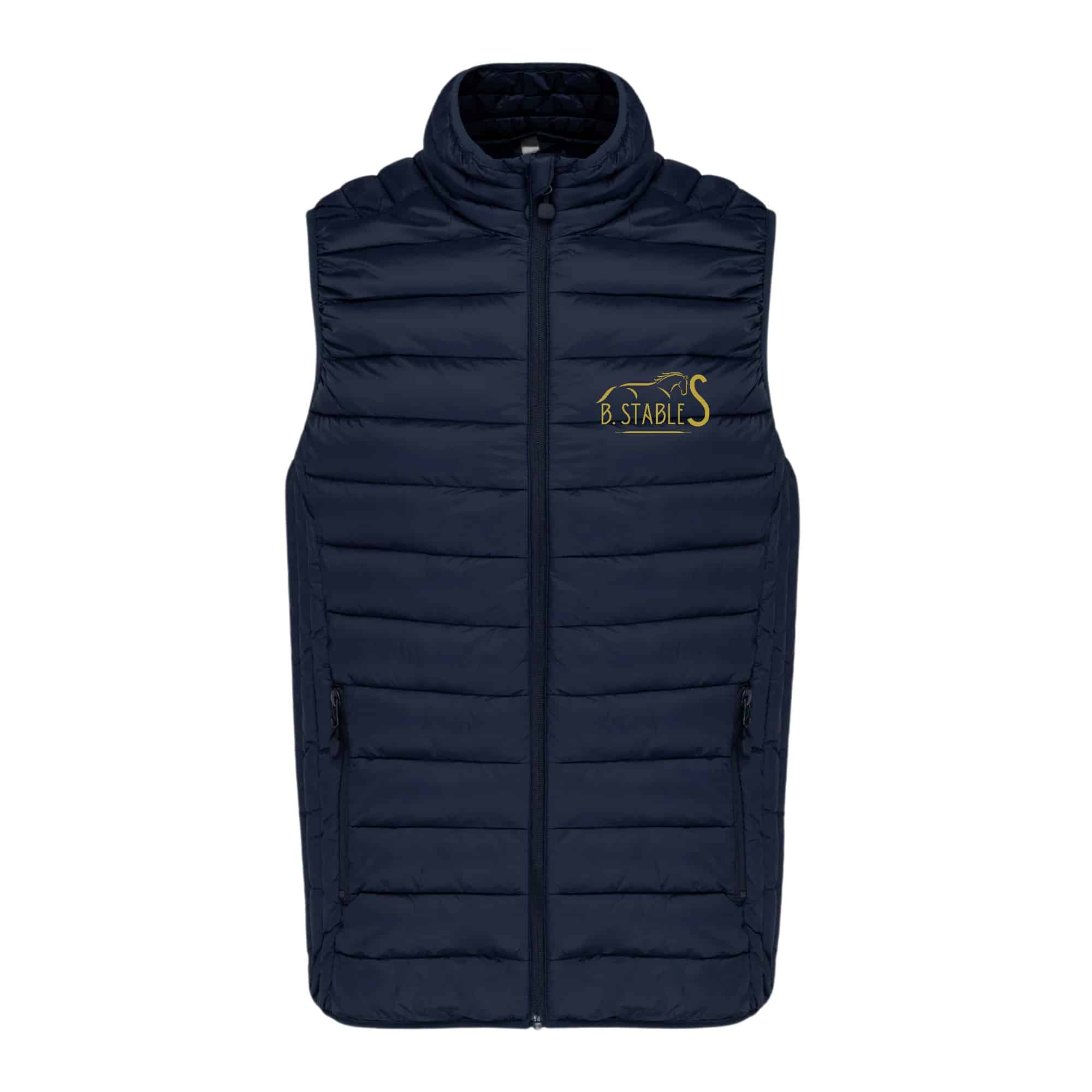 DOUDOUNE SANS MANCHES (femme) - B.Stables - Navy - K6114