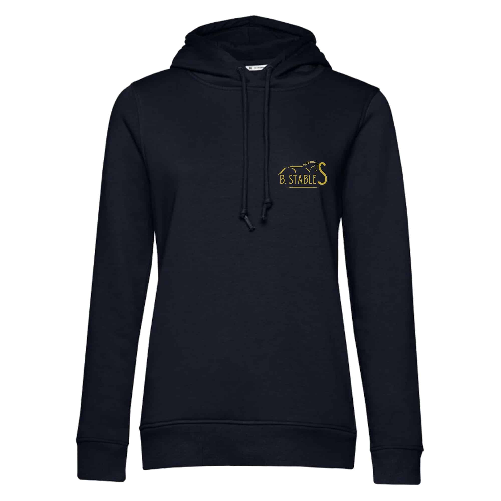 SWEAT A CAPUCHE (femme) – B.Stables - Navy - BCW34B