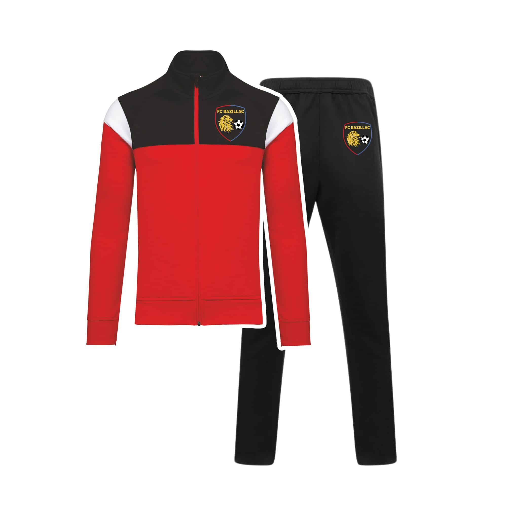 Ensemble de survetement (adulte) - FOOTBALL CLUB DE BAZILLAC - ES001