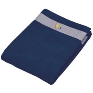 Serviette de plage - FOOTBALL CLUB DE BAZILLAC - Navy - K118