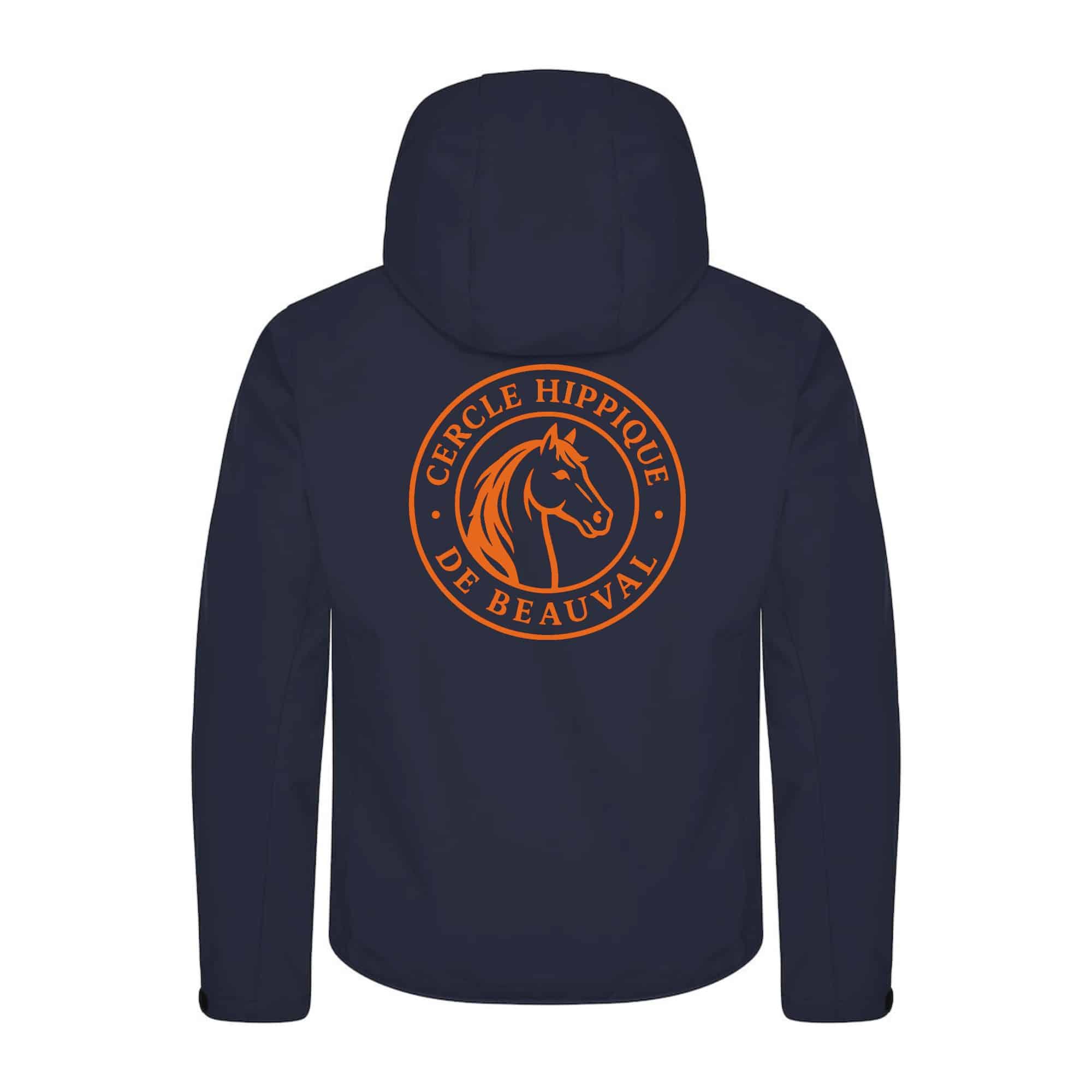 SOFTSHELL "Classic" (enfant) - Association Cercle Hippique de Beauval - Navy - 0200909 – Image 3