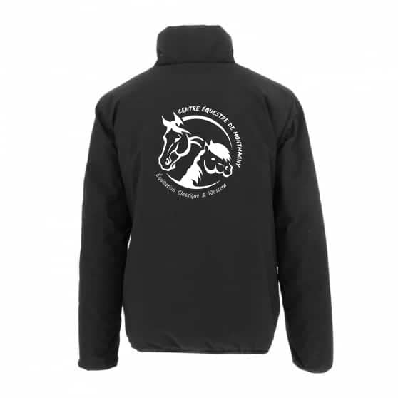 Blouson Paddock Sports Laffitte (Adulte) - Centre Equestre de Montmagny - Noir - 978008 – Image 2