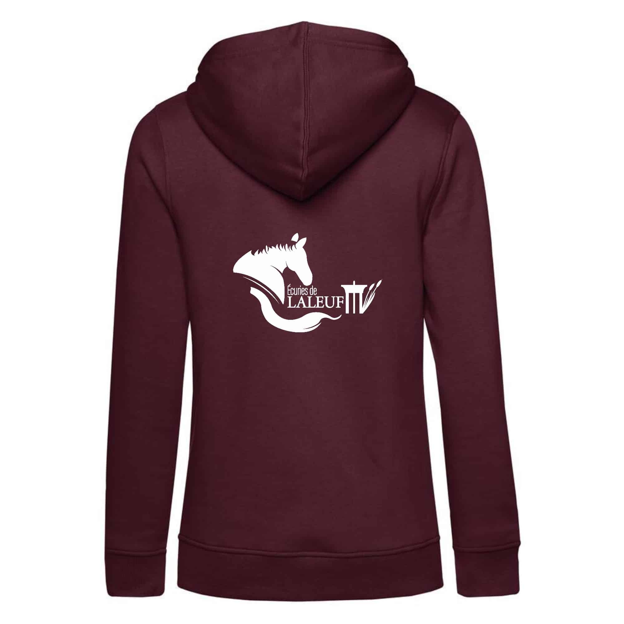 SWEAT A CAPUCHE (femme) – SARL Ecuries de Laleuf - Bordeaux - BCW34B – Image 3