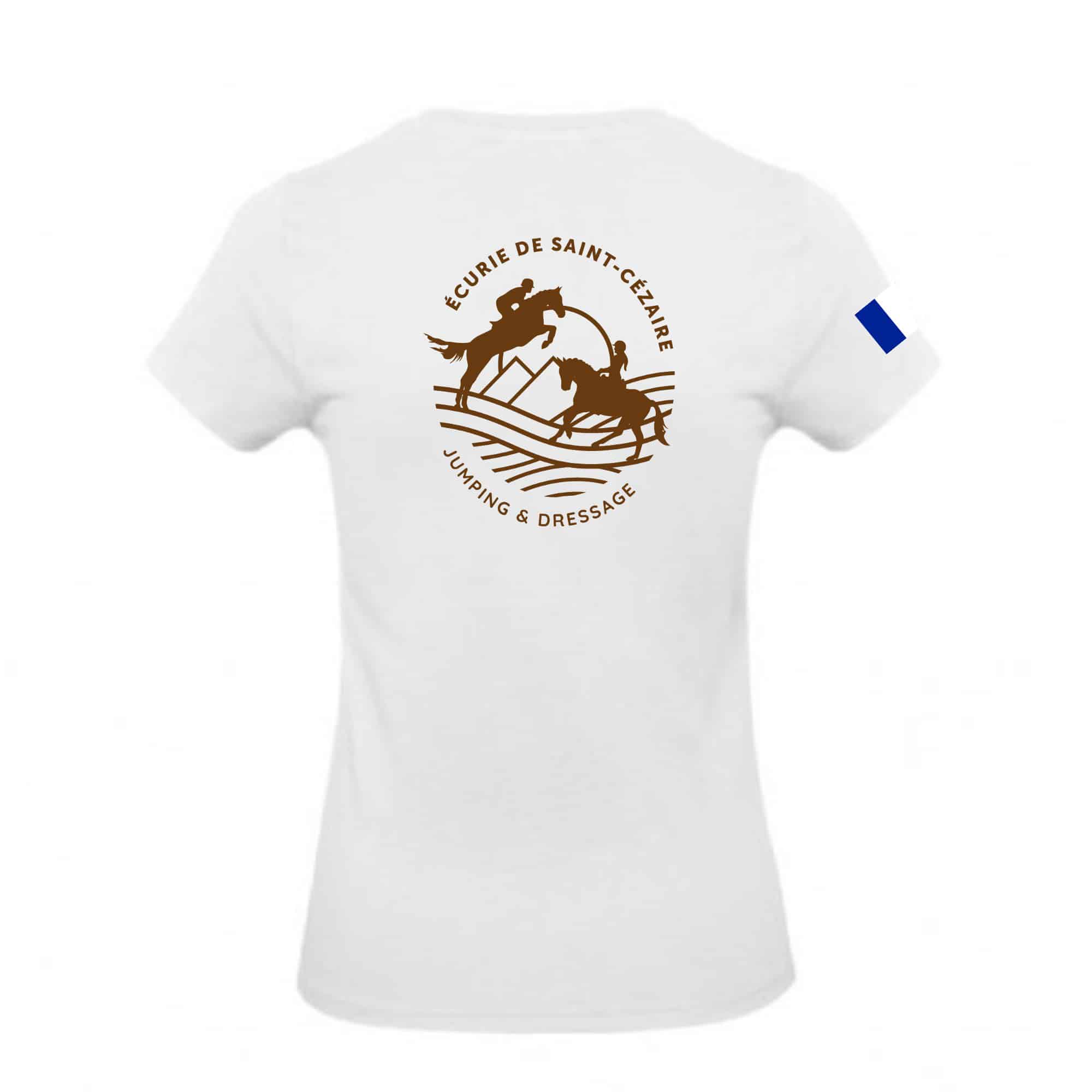 T-SHIRT (femme) - Ecurie de Saint Cézaire - BEGARD - BC04T – Image 5