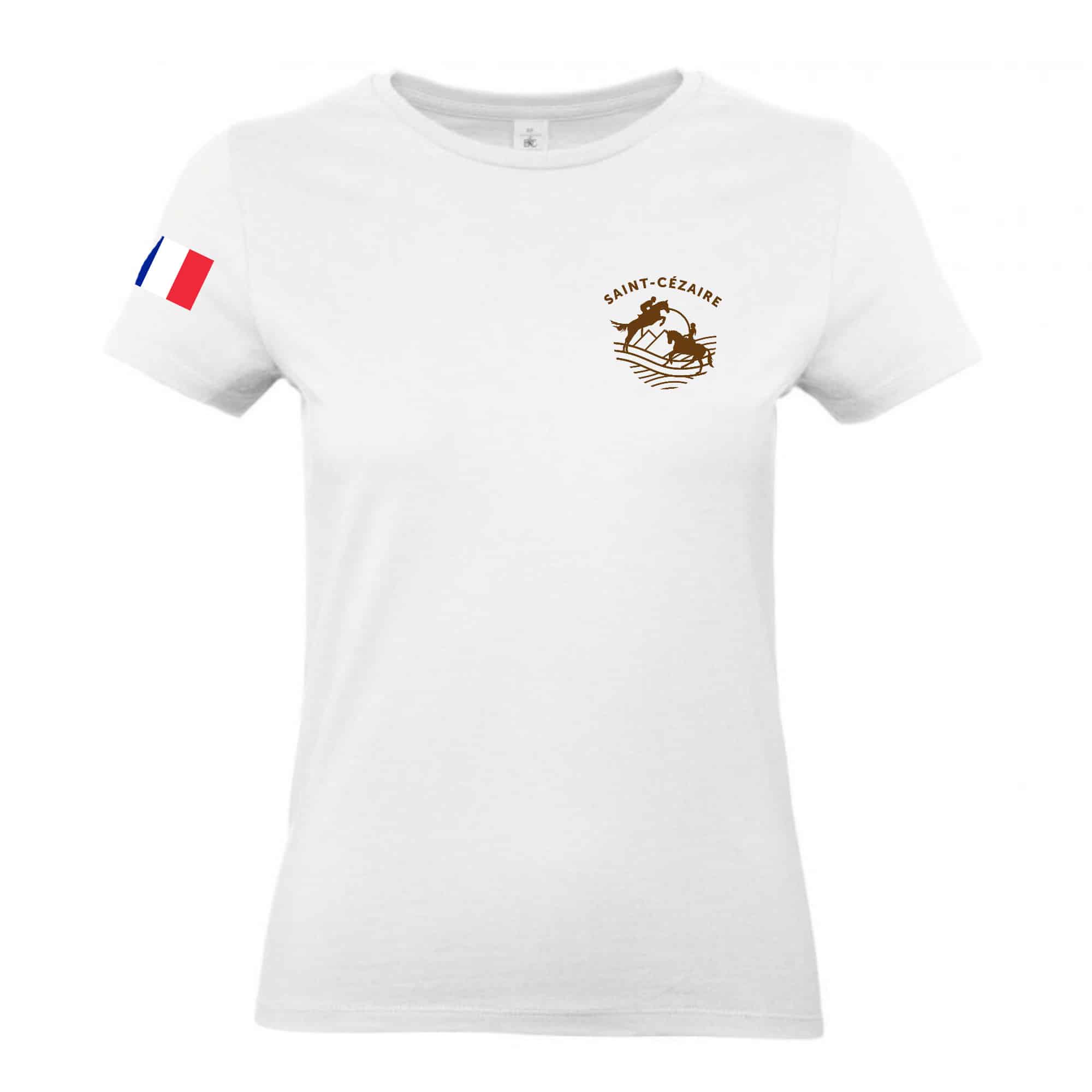 T-SHIRT (femme) - Ecurie de Saint Cézaire - BEGARD - BC04T – Image 4