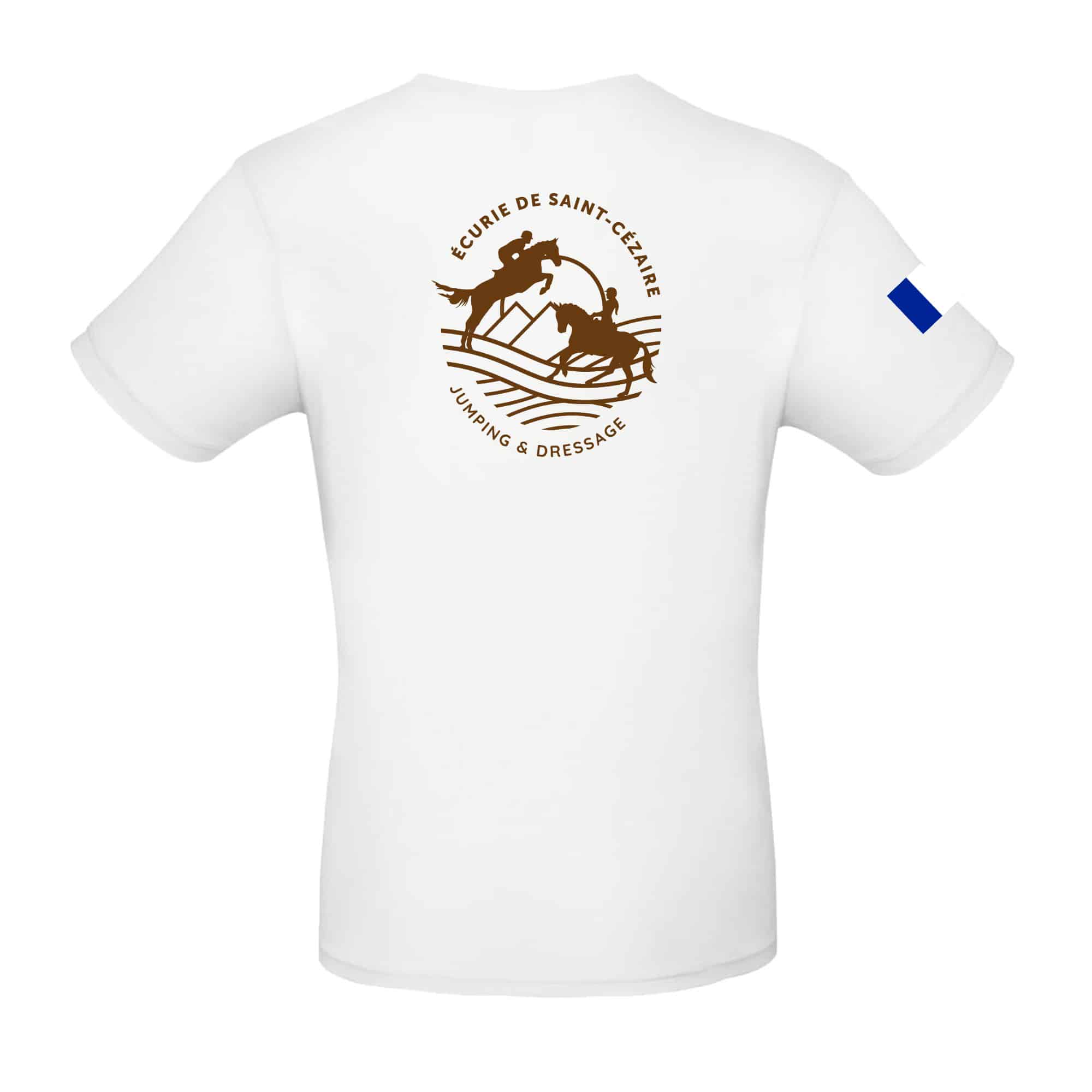 T-SHIRT (homme) - Ecurie de Saint Cézaire - BEGARD - BC03T – Image 4