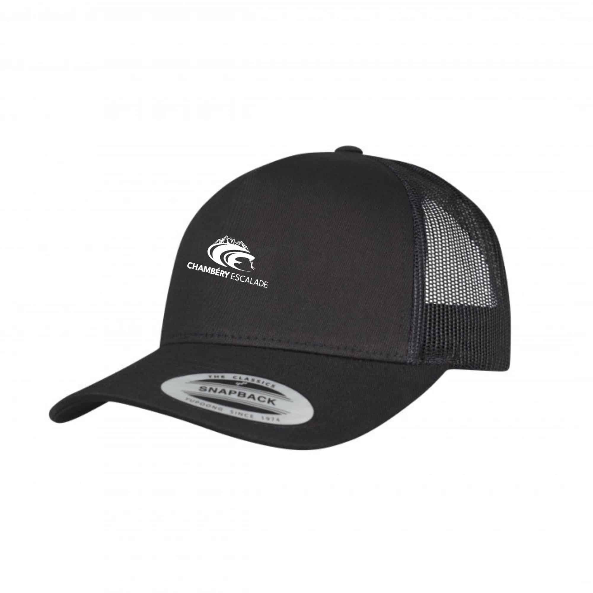 Casquette trucker - CHAMBERY ESCALADE - Noir - FX6506