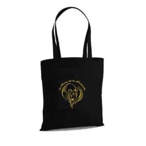 TOTE BAG - Le haras de la Hocquerie – Noir - WM101