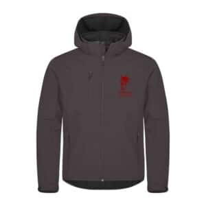 SOFTSHELL "Classic" (homme) - Les Poneys de Chastellus - Gris Anthracite - 0200912
