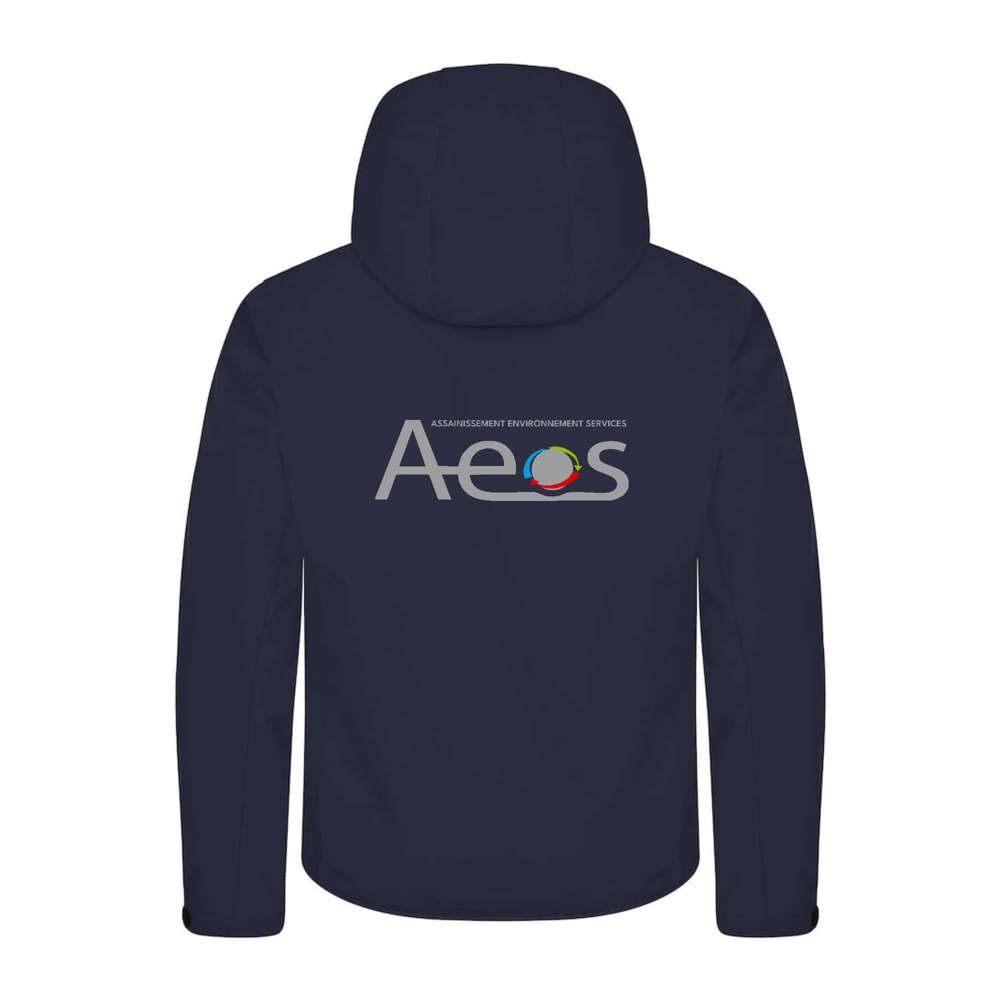 SOFTSHELL "Classic" (homme) - SANOR - Navy - 0200912 – Image 3