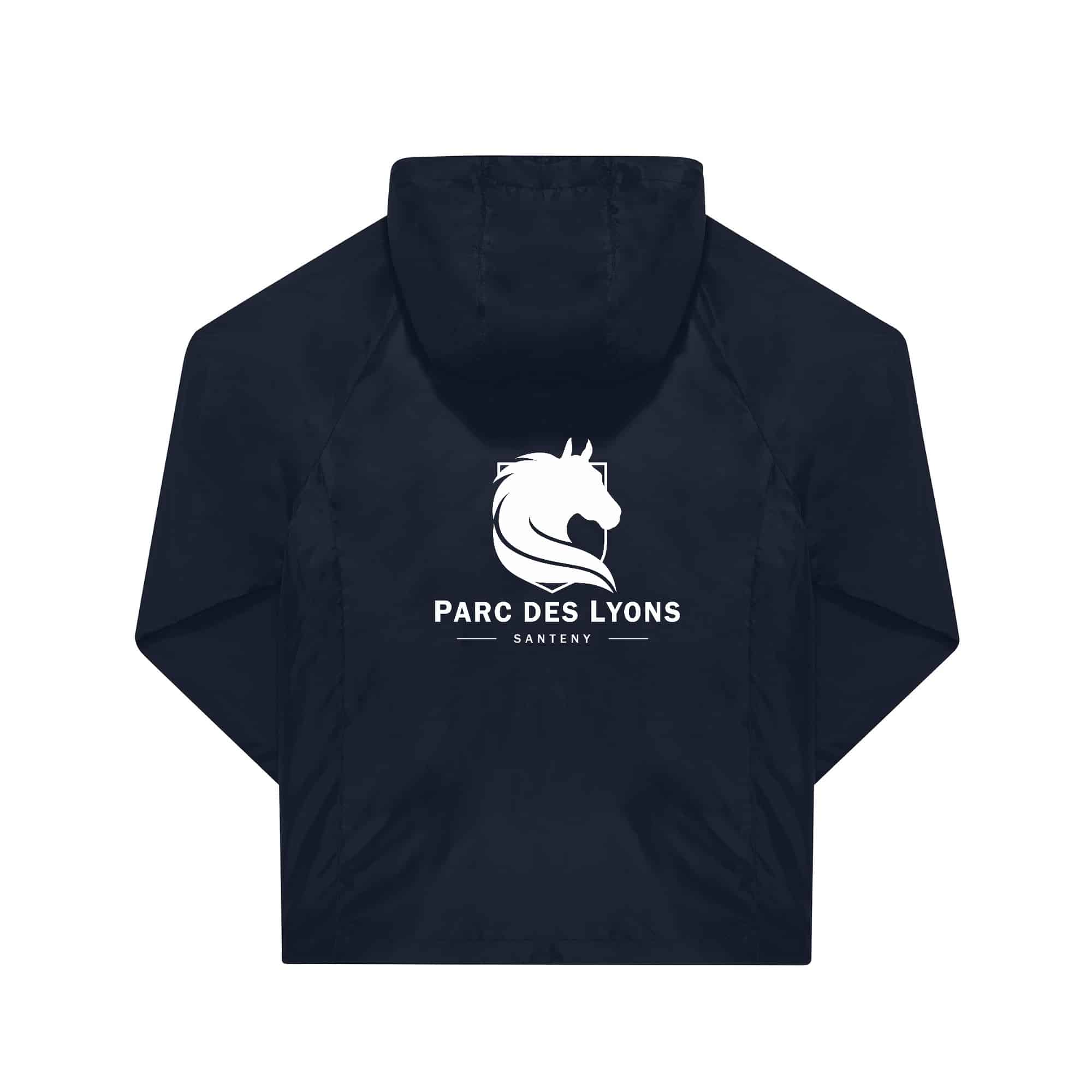 COUPE-VENT (unisexe) - Ecurie du Parc des Lyons – Navy - BC630 – Image 3
