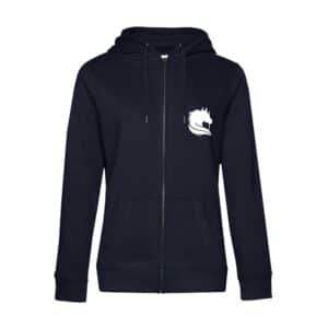 SWEAT ZIPPÉ (femme) - Ecurie du Parc des Lyons – Navy - BCW03Q