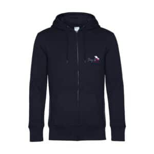 SWEAT ZIPPÉ (enfant) - Poney club la Rebatière – Navy - K455