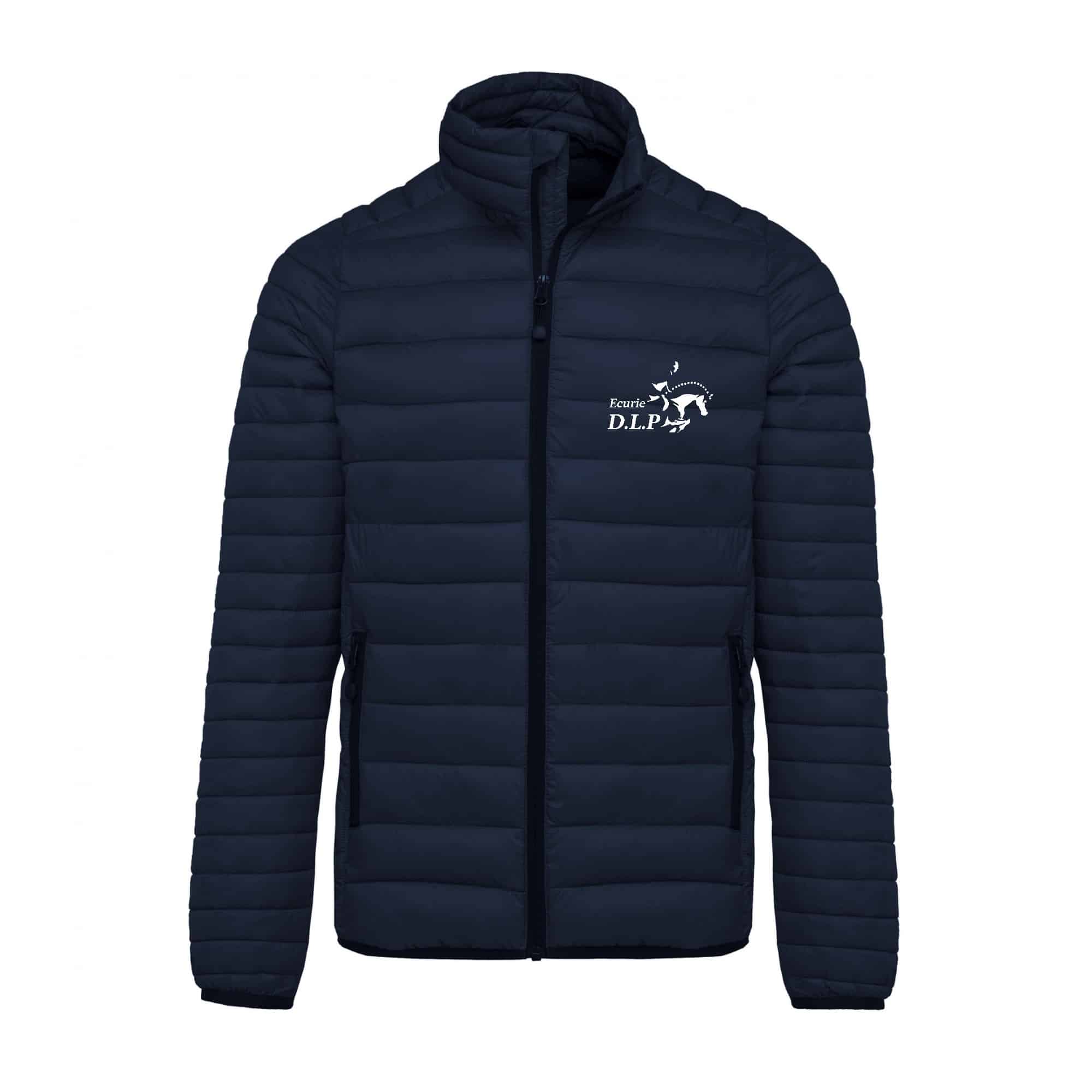 DOUDOUNE AVEC MANCHES (homme) - Ecurie DLP - Navy - K6120
