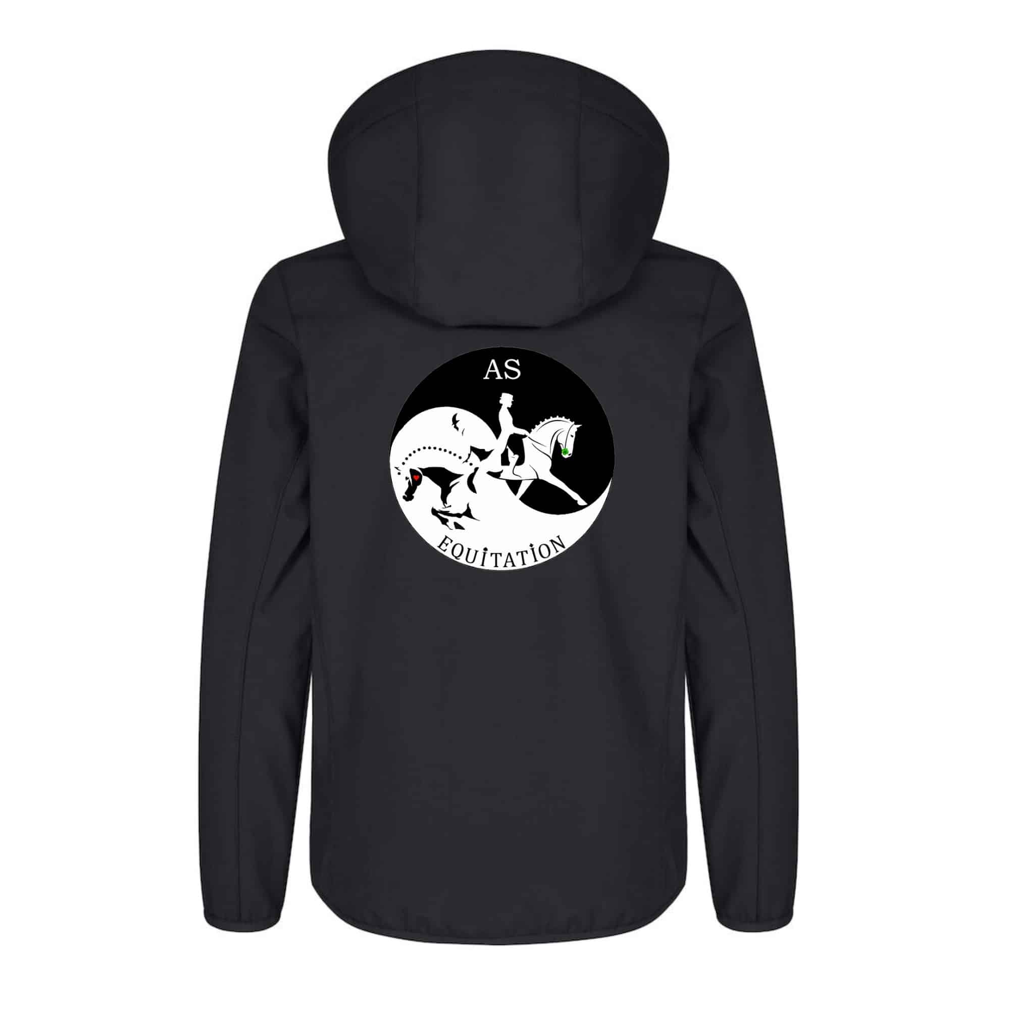 SOFTSHELL "Classic" (enfant) - AS Equitation - Noir - 0200909 – Image 3