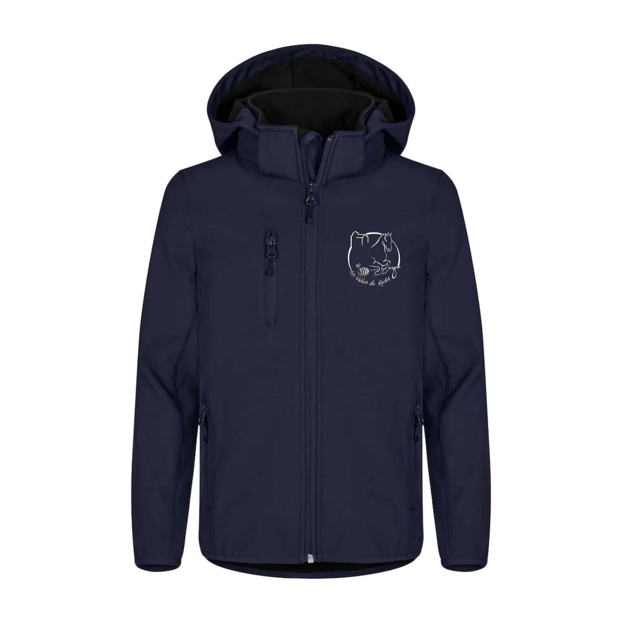SOFTSHELL "Classic" (enfant) -Les ecuries du Rucher - Navy - 0200909