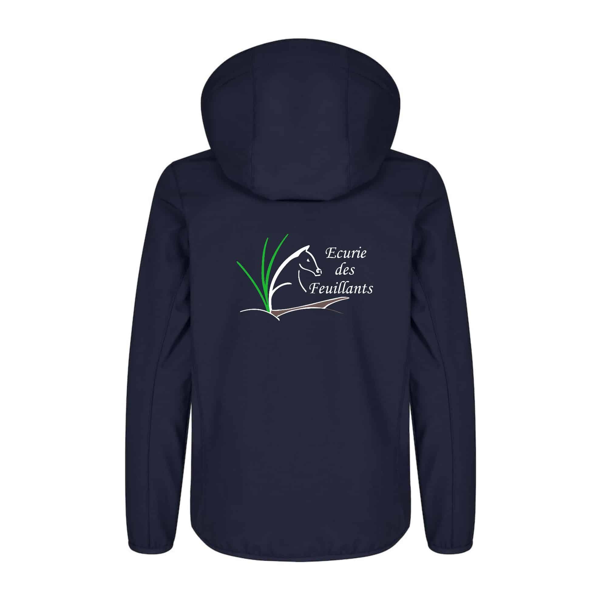 SOFTSHELL "Classic" (enfant) - Ecurie des Feuillants - Navy - 0200909 – Image 3
