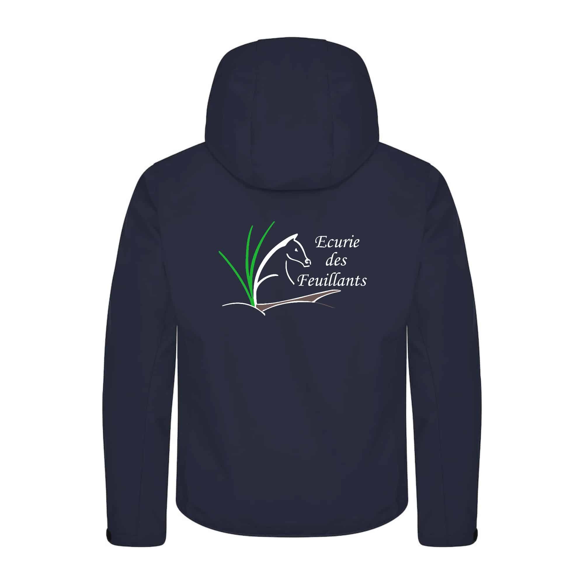 SOFTSHELL "Classic" (homme) - Ecurie des Feuillants - Navy - 0200912 – Image 3