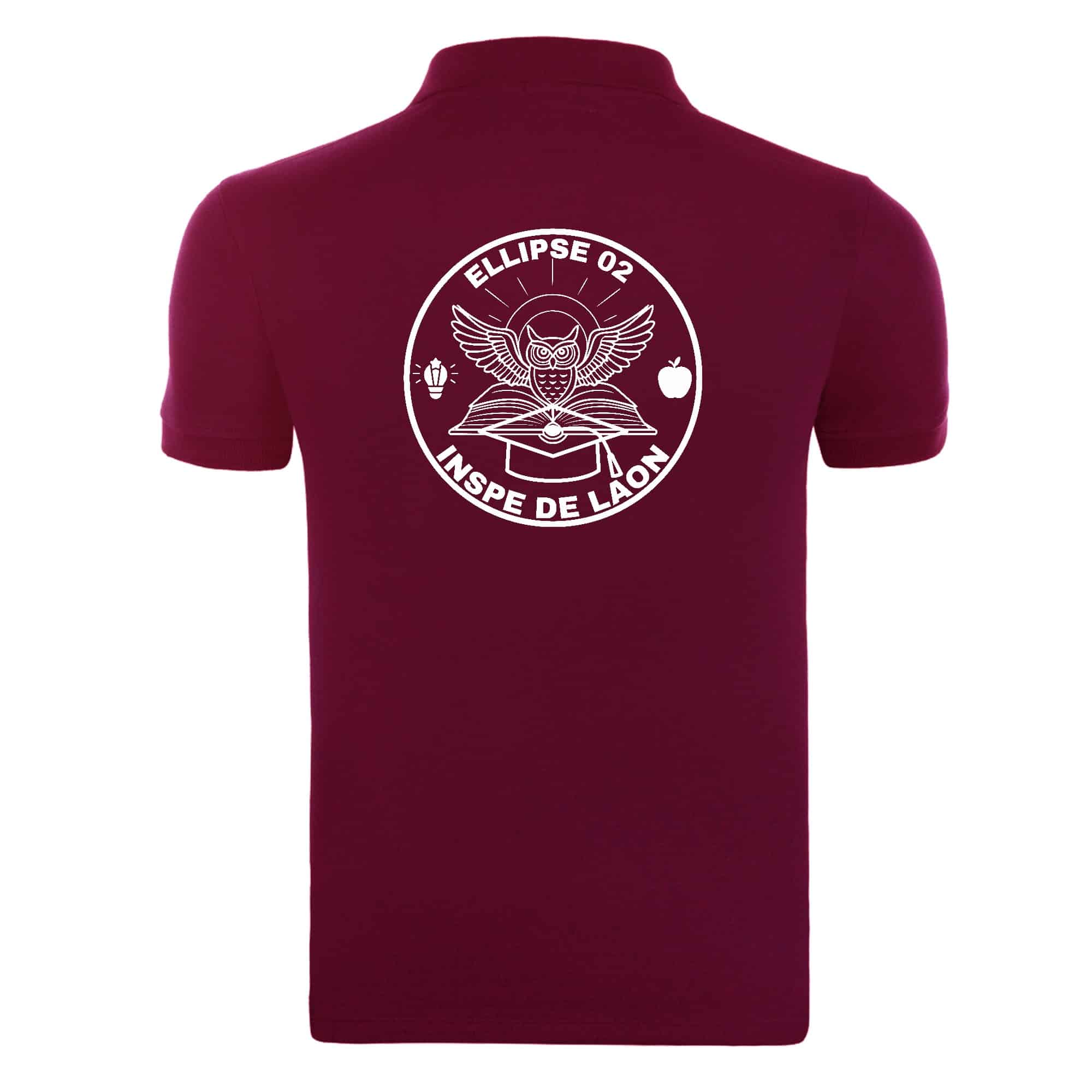 POLO (homme) - Ellipse 02 - Bordeaux - BCID1 – Image 3