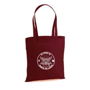 TOTE BAG - Ellipse 02 - Bordeaux - WM101