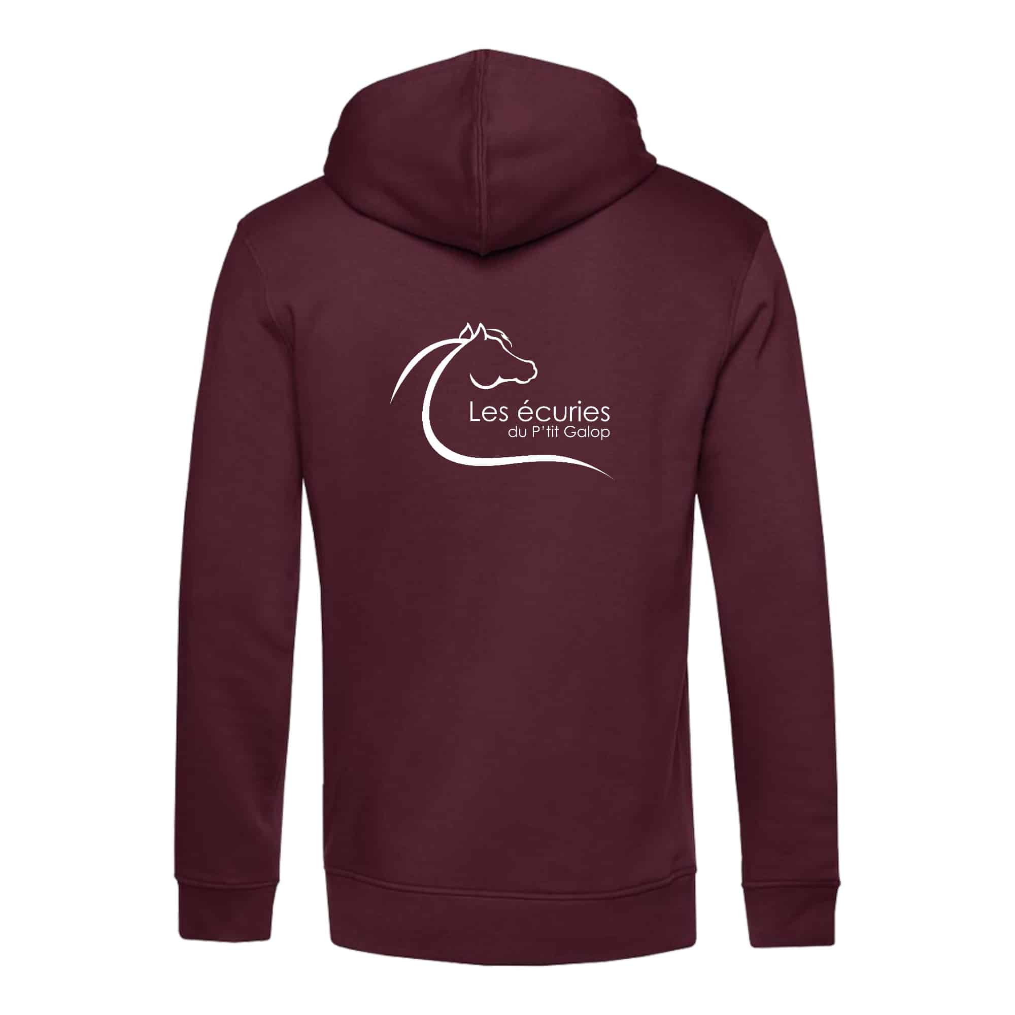 SWEAT A CAPUCHE (enfant) - Les Ecuries du P'tit Galop - K477 – Image 4