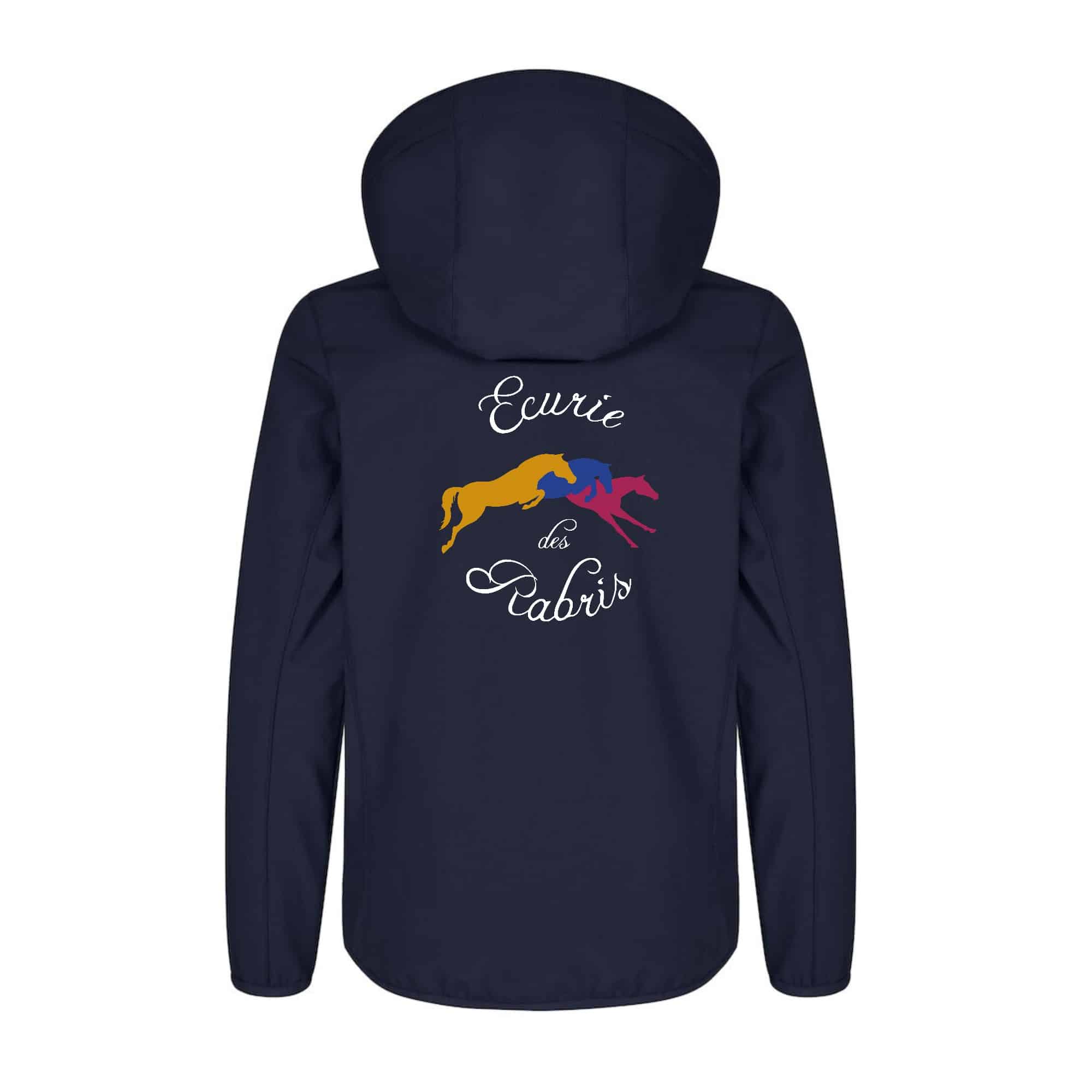 SOFTSHELL "Classic" (enfant) - Ecuries des Rabris - Navy - 0200909 – Image 3