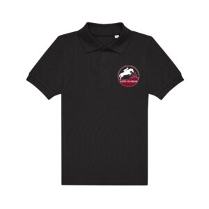 POLO (enfant) - Les Écuries de Goes Oloron - Noir - BCK424