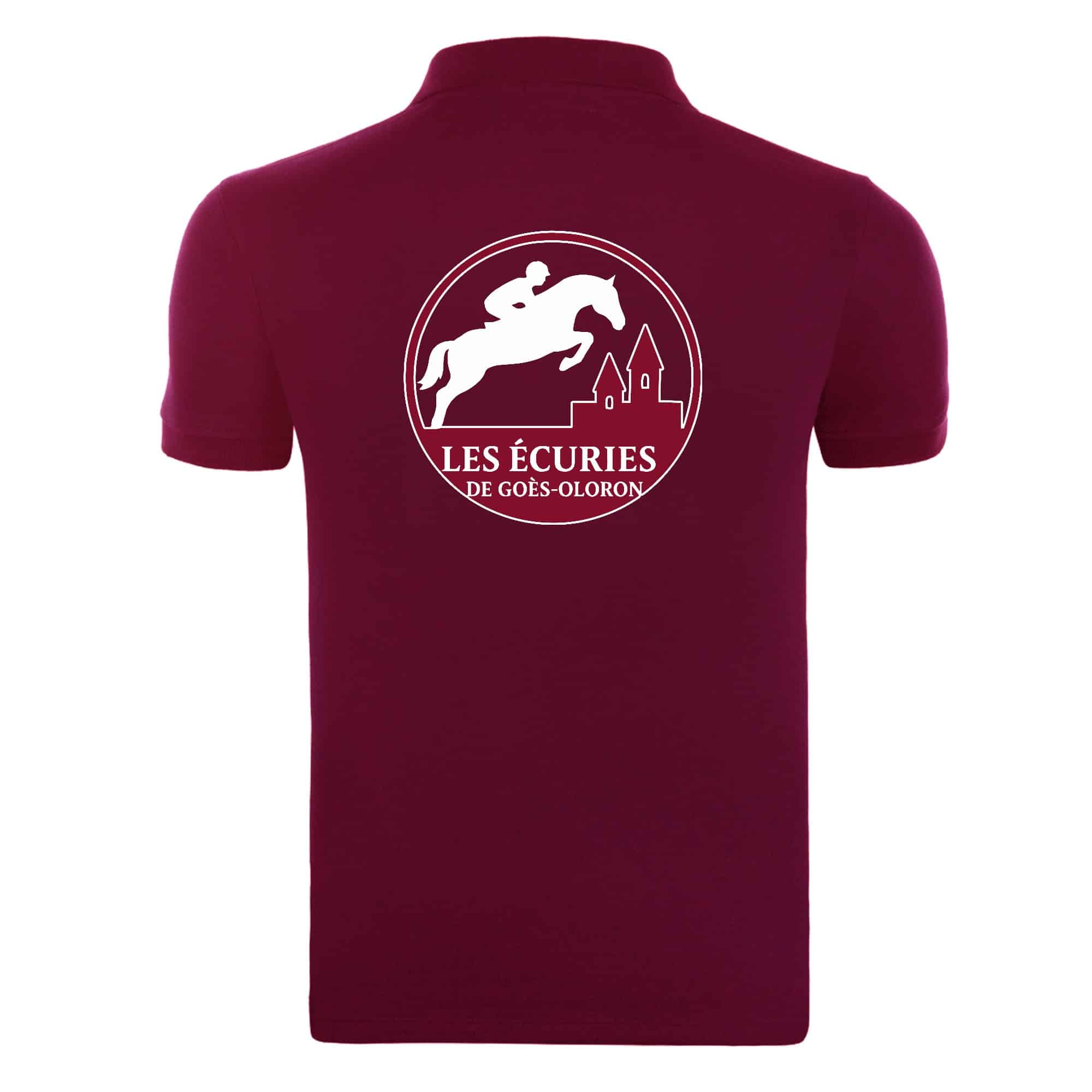 POLO (homme) - Les Écuries de Goes Oloron - Bordeaux - BCID1 – Image 3