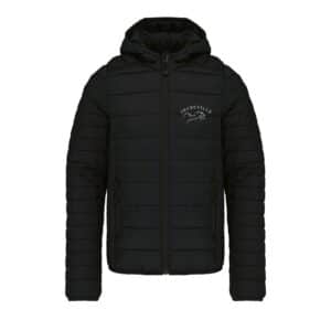 DOUDOUNE AVEC MANCHES ET CAPUCHE (enfant) - Les écuries d'Infreville - Noir - K6112