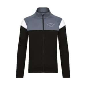 Veste de survêtement zippée (enfant) - Les écuries d'Infreville - Noir - PA391