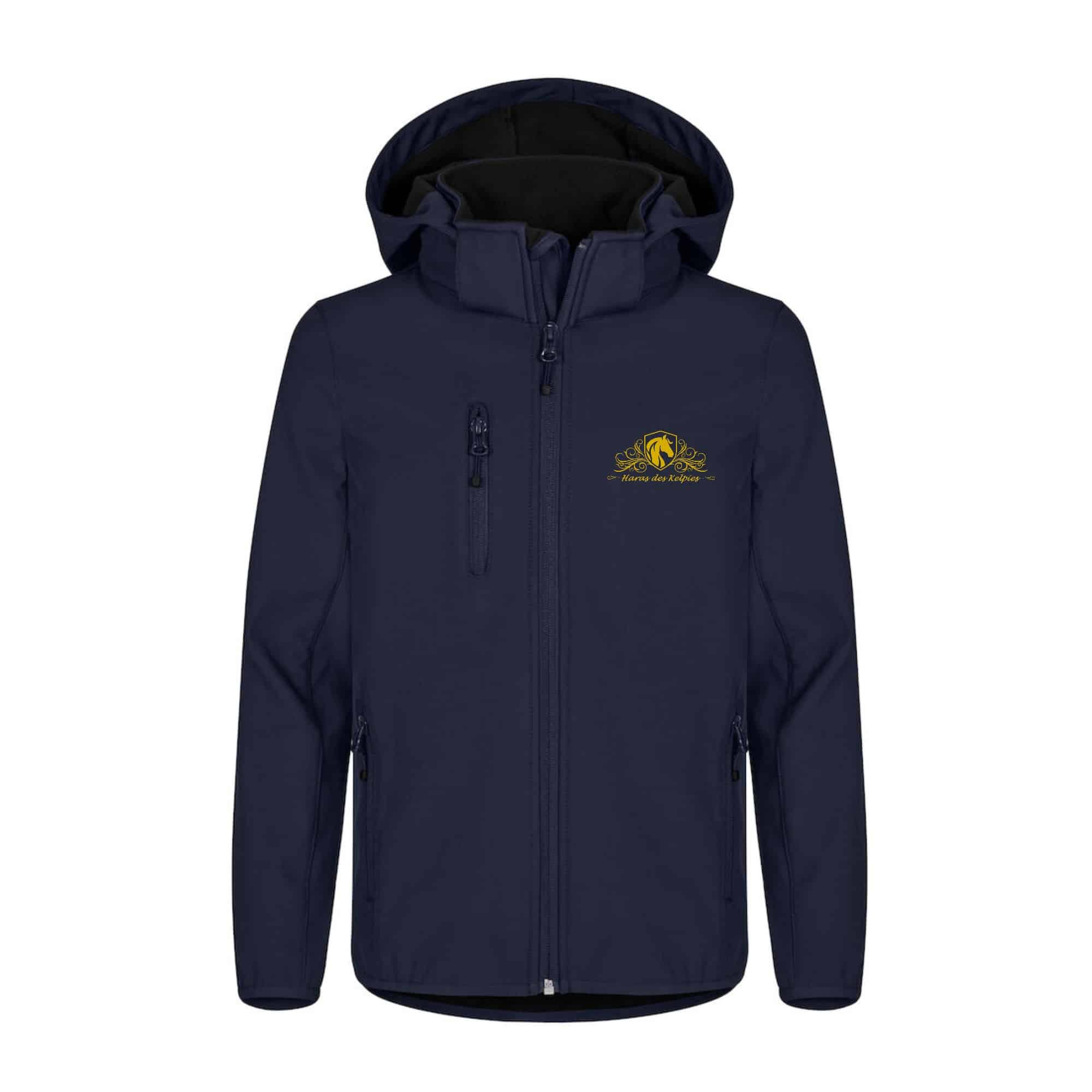 SOFTSHELL "Classic" (enfant) - Haras des Kelpies - Navy - 0200909
