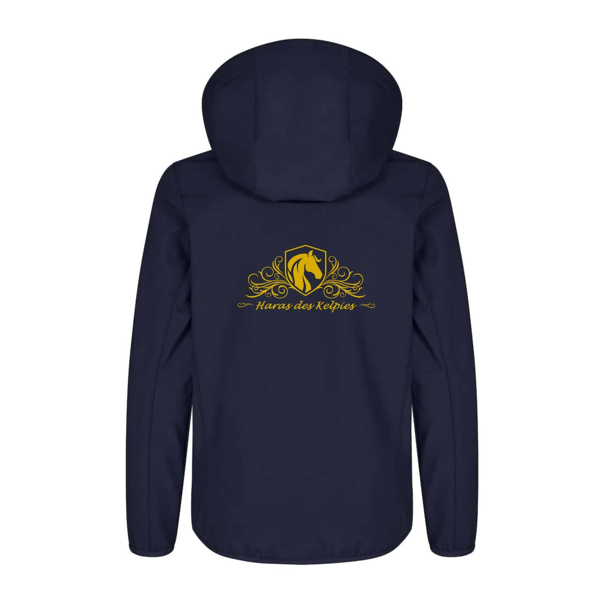 SOFTSHELL "Classic" (enfant) - Haras des Kelpies - Navy - 0200909 – Image 3