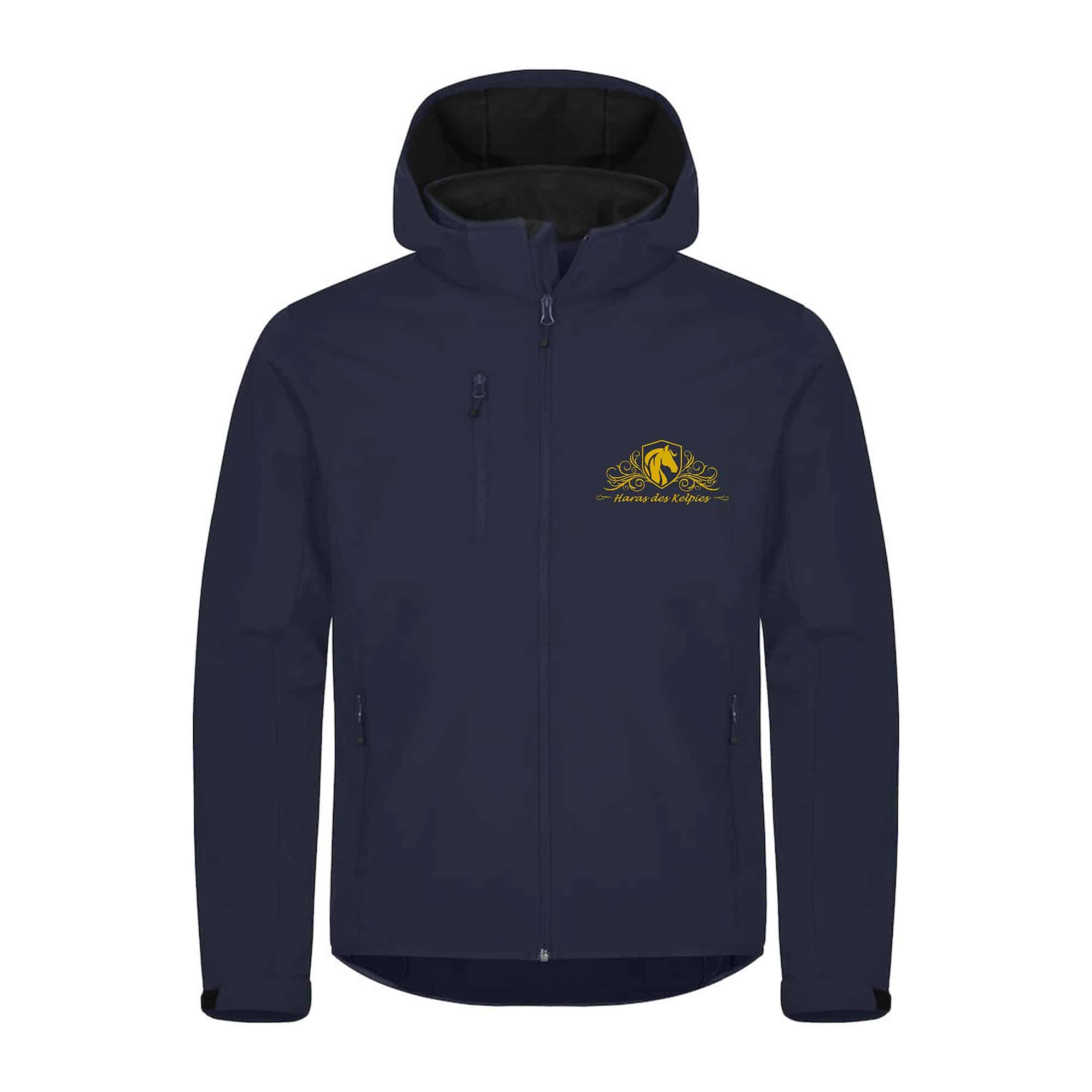 SOFTSHELL "Classic" (homme) - Haras des Kelpies - Navy - 0200912