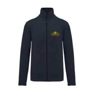 Veste micropolaire zippée (enfant) – Haras des Kelpies - Navy – K920
