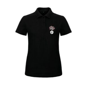Polo premium (femme) - L'Art Est Cabré - Noir - BCW463