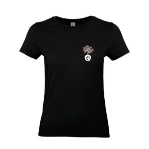 T-Shirt Bio Premium (femme) - L'Art Est Cabré - Noir - BC049