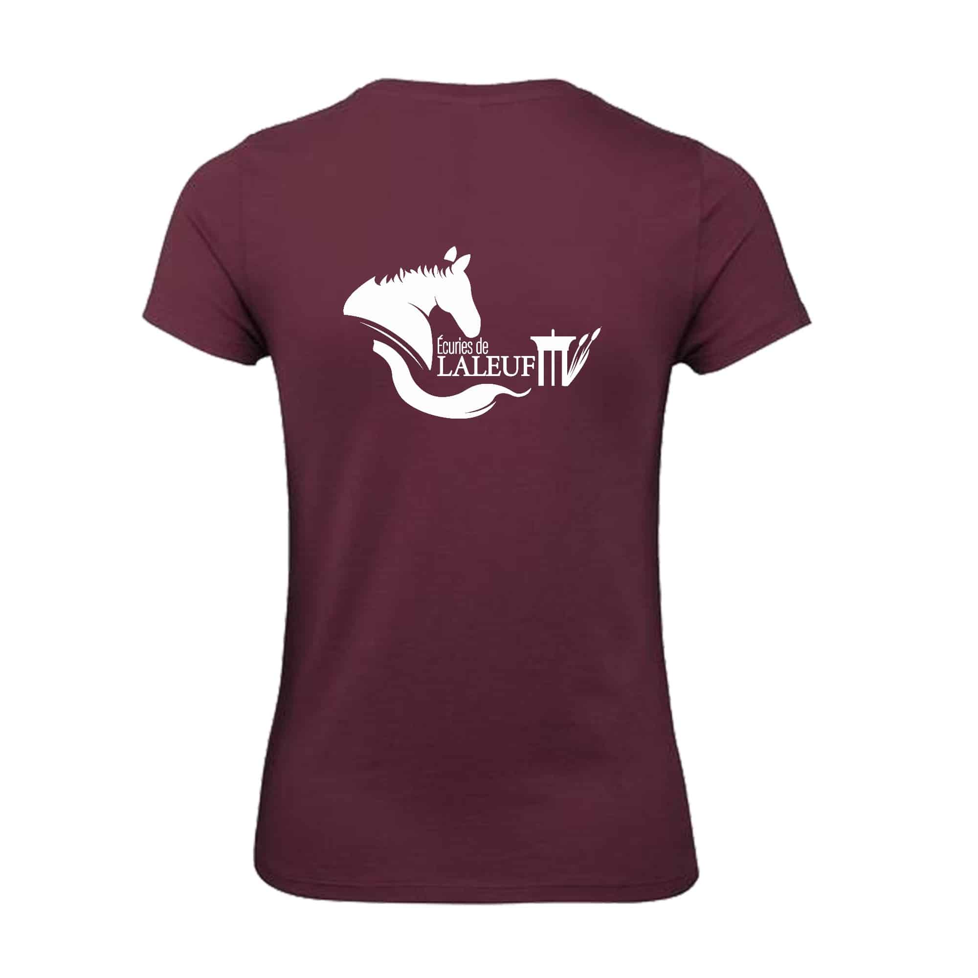 T-SHIRT (femme) - SARL Ecuries de Laleuf - Bordeaux - BC04T – Image 3
